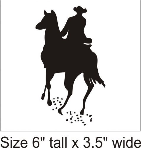 Lone Rider Funny Car Vinyl Sticker Decal Truck Bumper Fine Art Cafe - 1129