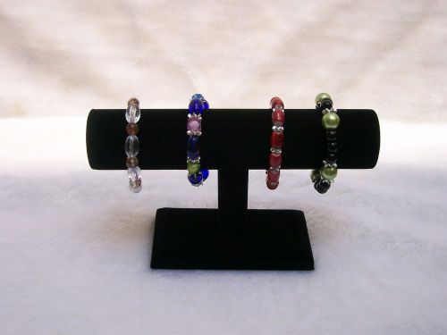 5X Jewelry Display T bar Jewelry display bangle bar black wholesale lot stand