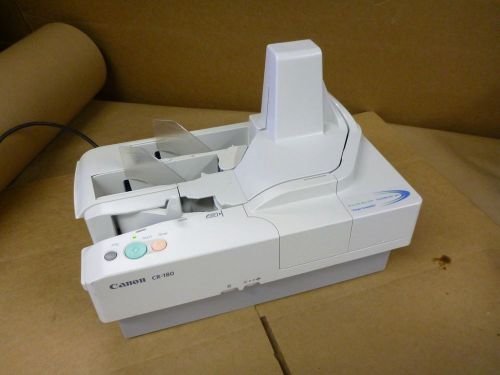 Canon ImageFormula CR-180 Check Transport Pass-Through Reader Scanner!