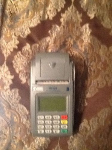 First Data FD 100 credit card machine.