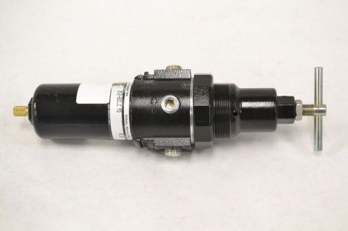 WATTS FLUIDAIR B12-02DJC M3 300PSI 1/4IN NPT PNEUMATIC FILTER-REGULATOR B304553