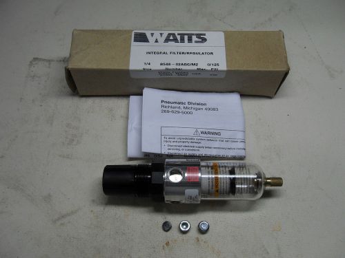 (H14) 1 NIB WATTS B584-02AGC/M2 INTEGRAL FILTER/ REGULATOR