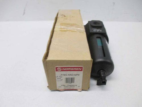 NEW NORGREN F74C-4AD-QP0 COALESCING 150PSI 1/2 IN NPT PNEUMATIC FILTER D436811