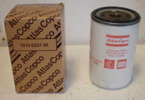 Atlas Copco Oil Filter 1513 0337 00 MAX. 15 BAR