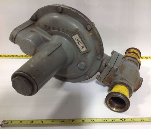 EQUIPMETER STD 3/4&#034; 5&#034; 1&#034; CONNECTION GAS PRESSURE REGULATOR 70922