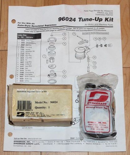 DYNABRADE 96024 TUNE UP KIT **NEW** for 13F640 -13F643 Random Orbital Sanders