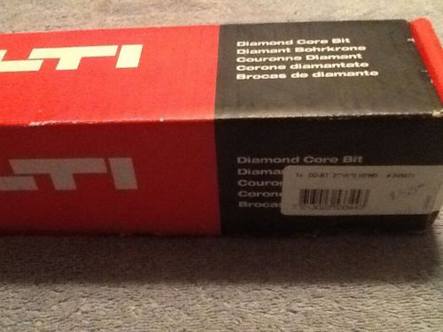 Hilti Diamond Core Bit DD-BT 2&#034; - 10&#034; New