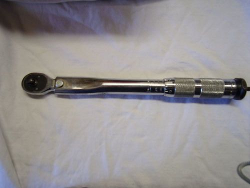 PROTO TORQUE WRENCH 1/4 DRIVE