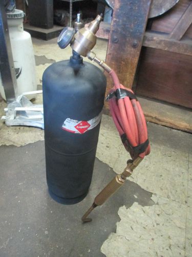 PRESTOLITE ACETYLENE B TANK SET UP