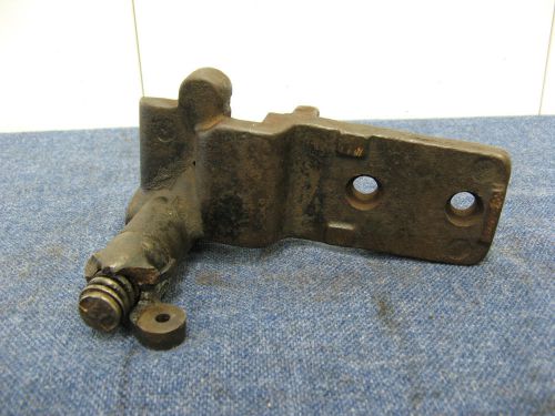 Original 9HP Economy or Hercules Hit Miss Engine Govenor and Pushrod Bracket WOW