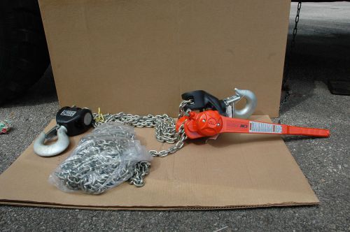 Chain hoist hand lever/cm corp. 10,000lb. cap. for sale