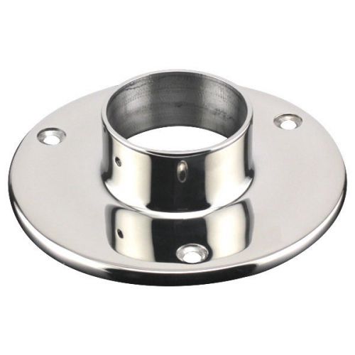 5&#034; heavy duty floor/ceiling flange - pol. stainless steel 2&#034;od - dancer stripper for sale