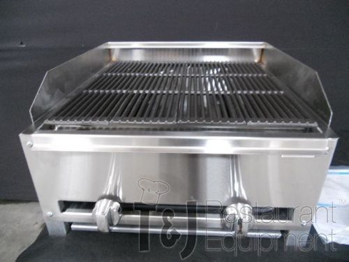 Connerton/Hebvest 22&#034; Radiant Charbroiler: Countertop, Broiler