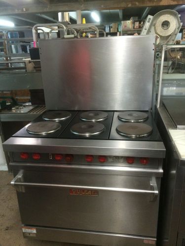 Vulcan 6 burner Stove / oven combo 3 phase