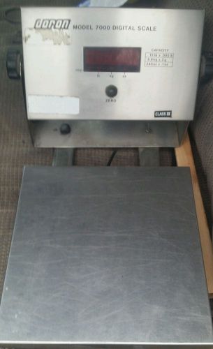 Doran digital 7000 series scale