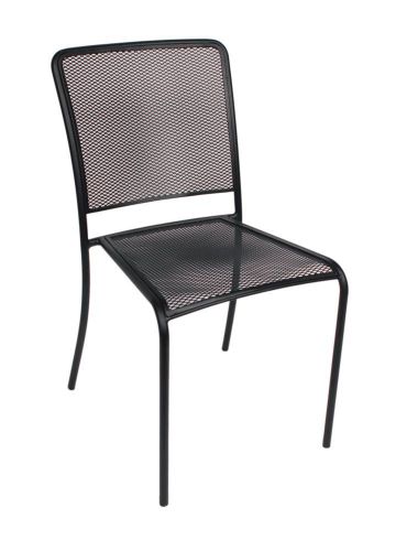 New chesapeake side chair with galvanized steel micro mesh seat &amp; back for sale