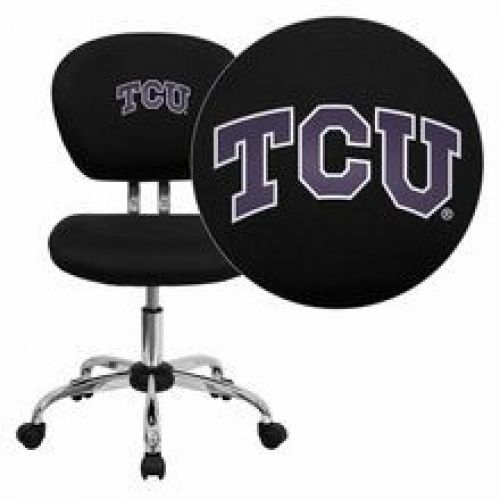 Flash Furniture H-2376-F-BK-40004-EMB-GG Texas Christian University Horned Frogs