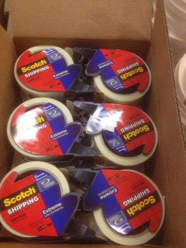 3m scotch extreme shipping strapping tape 8959 rd (12) rolls for sale