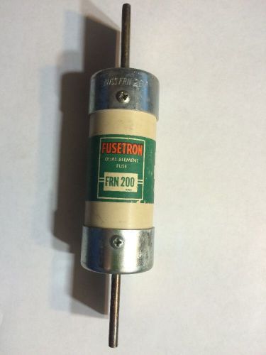 Fusetron Buss Frn-200 Dual-Element Fuse 200 Amp