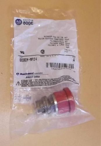 ALLEN BRADLEY 800EM-MP24 MUSHROOM PUSH BUTTON RED