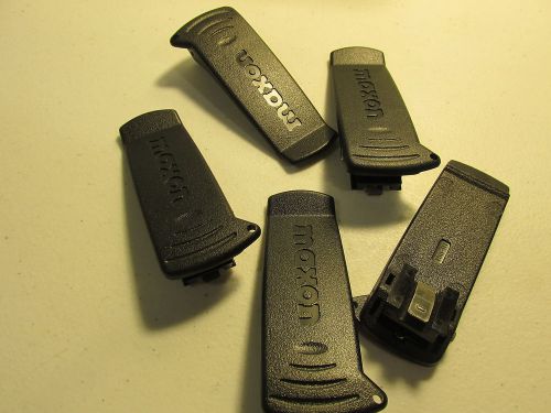 5 MAXON PORTABLE BELT CLIPS--NOS