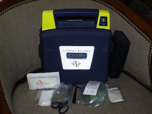 Cardiac science powerheart aed g3 with pads model  9300e-401 with new battery for sale