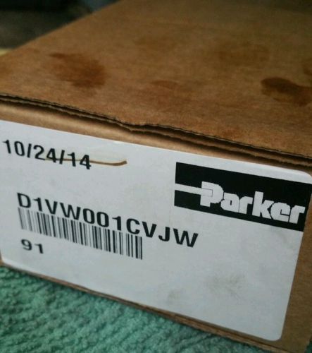 PARKER DIRECTIONAL VALVE 24VDC # D1VW001CNJW 10/24/14 *NEW SEALED*