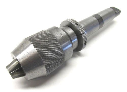 NICE! ALBRECHT 1/8&#034; to 5/8&#034; KEYLESS DRILL CHUCK w/ 4MT SHANK