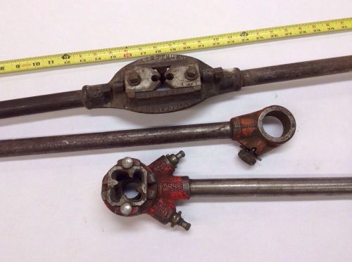 Vintage pipe threading tools reed and armstrong bridgeport for sale