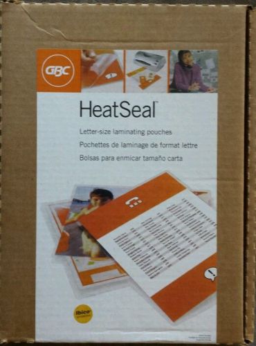 47 GBC HeatSeal Laminating Pouches 9x11 1/2 Laminator Supplies Letter SIze 5mil