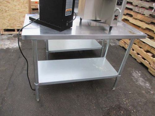 48&#034; green world stainless steel work table for sale