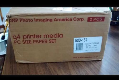 900-161 printer media 4x6 For Q4 Printer