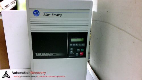 ALLEN BRADLEY 1336S-B020-AA-EN4-GM1-HA2-L6 SERIES D AC DRIVE, SEE DESC