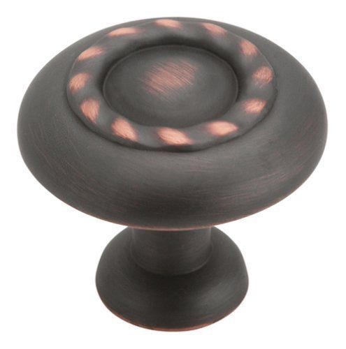 Amerock BP1585-ORB Inspirations 1-1/4&#034; Knob, Oil Rubbed Bronze