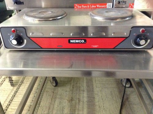 NEMCO 2 BURNER ELECTRIC HOTPLATE