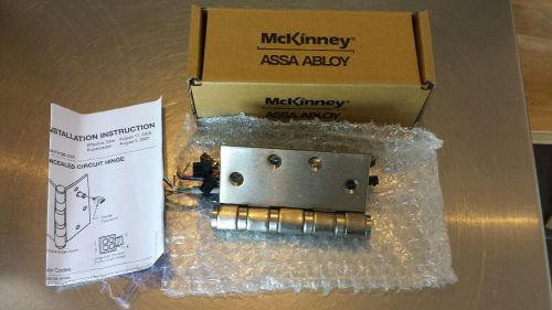 Mckinney qc quick connect concealed circuit hinge 4 amp 24 volt for sale