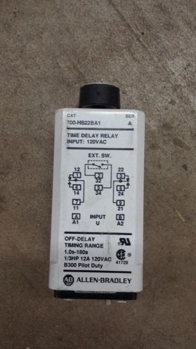 ALLEN BRADLEY 700-HS22BA1 RELAY 120V  8E