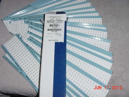 LETTER &#034; L &#034; BRADYMARKER LABELS WM-L-PK BRADY LABEL WIRE MARKERS (900 LABELS)