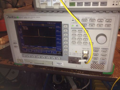 Anritsu MS9710B Optical Spectrum Analyzer, OSA Option 03, 70dB, -90 - +20 dBm