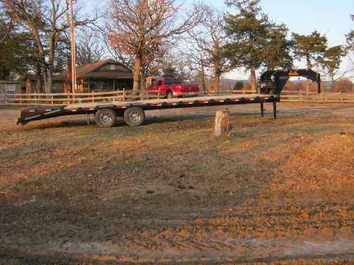 New 2015 27&#039;+5&#039; trailer-torque tube-pierced frame-17k winch--work lights-3 ramps for sale