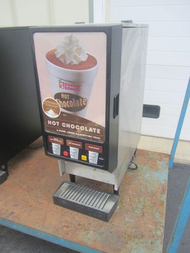 Bunn-O-Matic FMD DBC-3 3 Flavor Cappuccino Machine Hot Chocolate.