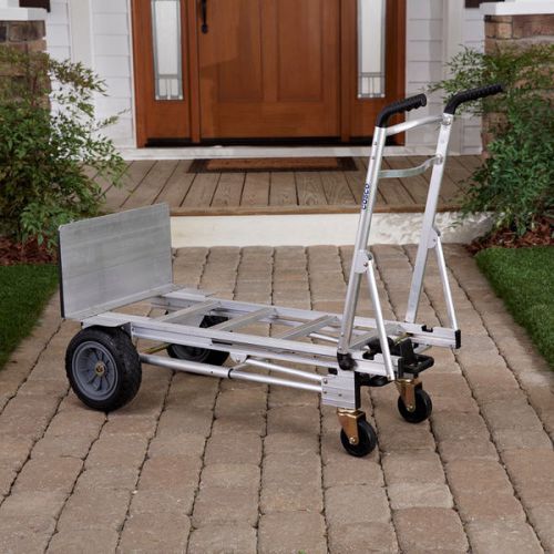 Lightweight Aluminum Cosco Hand Truck, 3-in-1 Design, Heavy-Duty, Free Shipping