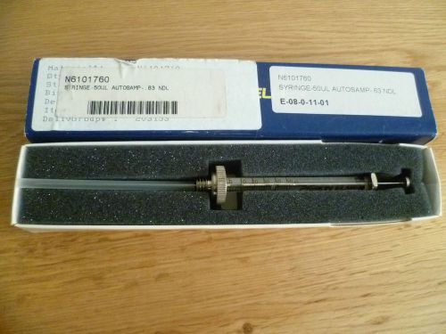 BNIB Perkin Elmer 50 ul glass Syringe Autosample  Lab  Scientific Equipment