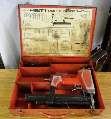 Hilti Pneumatic (Air) Crown Stapler SW112A - Parts / Repair