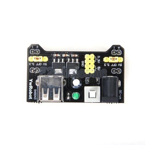 Power supply module adapter 3.3v 5v output for mb102 breadboard 53x35x20mm for sale