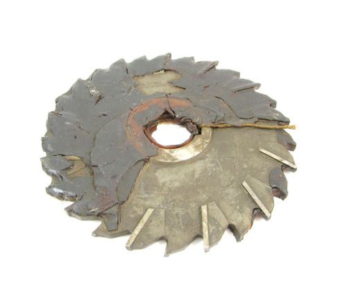 HANITA Staggered Teeth side milling cutter 6&#034;X1/4X1.1/4&#034; (sn 140)