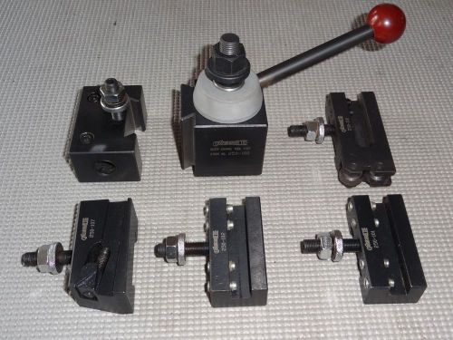 Phase II Piston type Quick Change Tool Post Set  100 AXA