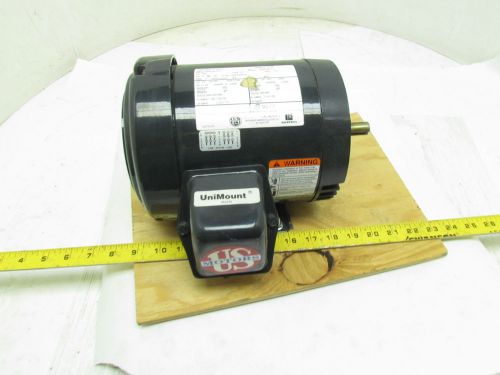 US Motors U12S2AC 3-Phase Electric Motor .50Hp 1745 RPM 208-230/460V 56C Frame