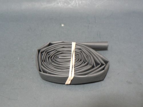 10 Ft 3/8&#034; HELLERMANNTYTON BLACK POLYOLEFIN HEAT SHRINK TUBING 2:1 SHRINK RATIO