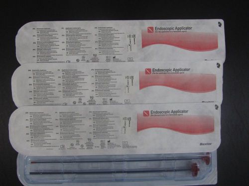 Lot of 4ea Baxter 0600125 Endoscopic Applicator for application hemosttic agent